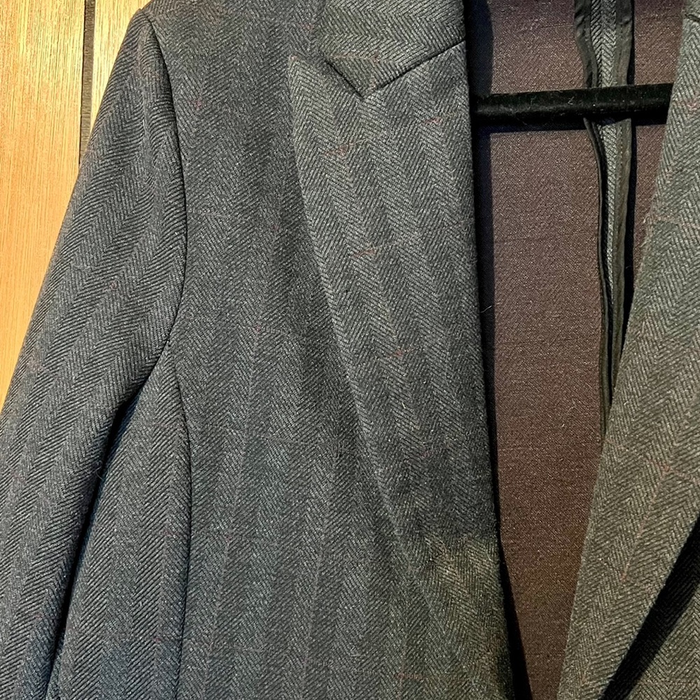 Amanda + Chelsea women’s large petite blazer with subtle detail - Picture 3 of 5